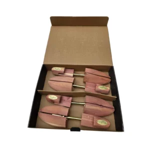 Woodlore Cedar Shoe Trees Adjustable Men's Size L Shoe Stretcher Shaper 50204