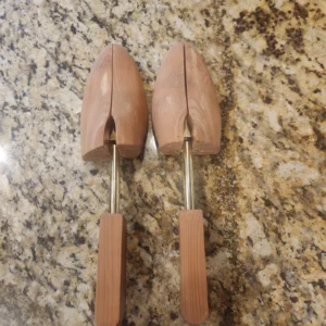 Cedar Wood & Metal Mens Adjustable Shoe Trees Stretchers Keepers Shapers Size XL